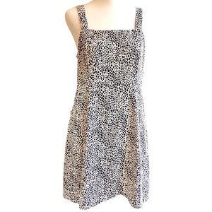American Eagle | Leopard Dress Cotton Adjustable Strap